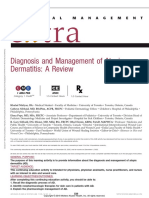E Tra: Diagnosis and Management of Atopic Dermatitis: A Review