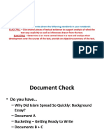 Standards and Documents for Spread of Islam