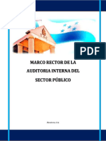 Marco Rector de La Auditoria Interna Del Sector Publico