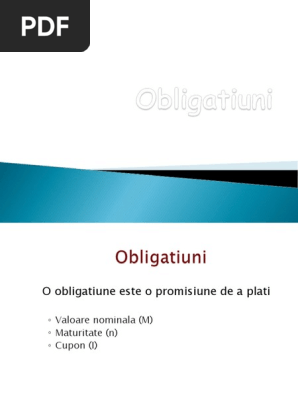 6 Obligatiuni