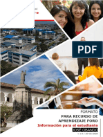 Formato para Recurso de Aprendizaje Foro