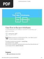 User Flow Is The New Wireframe - UX Collective