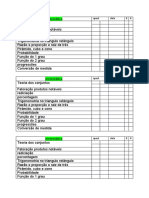 Calendario de Conteudo Checklist