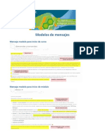 Modulo 2 - Modelos de Mensajes