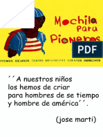 Narciso González - Mochila para Pioneros PDF