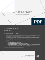 Annual Report by Slidesgo