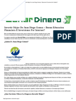 Invertir Mejor de Juan Diego Gomez - Educacion Financiera de Calidad - PDF