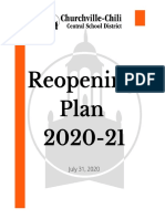 CCCSD Reopening Plans - Outline