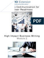 Organizing Paragraphs for Effective Business Communication