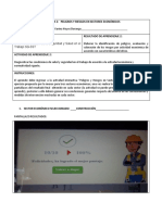 Riesgos laborales en tres sectores económicos