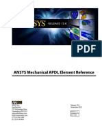 Mechanical APDL Element Reference