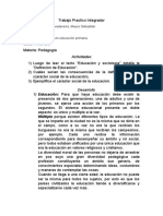 Trabajo practico integrador sobre educación y su carácter social