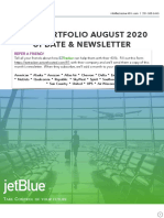 JetBlue Newsletter - August - 20