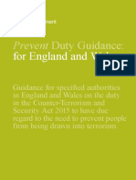 Prevent Duty Guidance:: For England and Wales