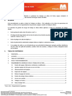 MMG TEA Gestión Del Trabajo en Altura - Procedimiento (Común) - 8373127 PDF