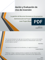 UNPAZ - FORM Y EVAL PROY INV - REFUERZO DE UNIDADES 10 11 12 LEAN MANAGEMENT PROJECT - VR01