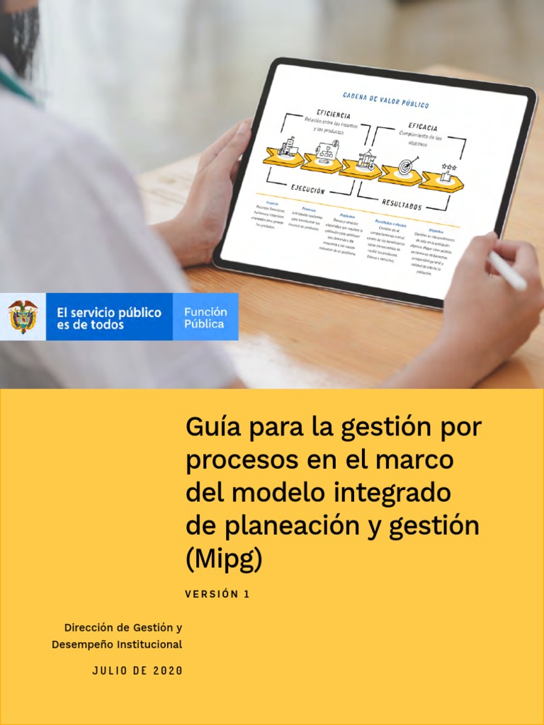 Guía para la gestión por procesos en el marco del modelo integrado de ...