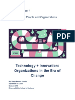 Technology + Innovation-  Organizations in the Era of Change