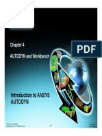 AUTODYN - Chapter 4 - AUTODYN - and - Workbench PDF