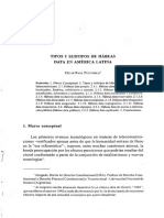 Tipos y subtipos de hábeas data en América Latina