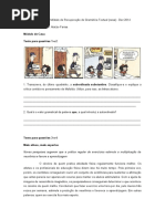 Colégio Farias Brito - Módulo de Recuperação de Gramática Textual (casa) - Dez 2014