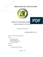 Aplicaciones del electromagnetismo en la UTMANABÍ