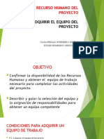 Gestion Del Recurso Humano Del Proyecto