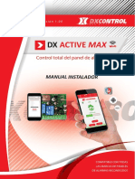 Manual DX Active Max - Monitoreo