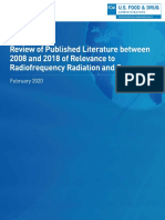 Review of Published Literature Between 2008 and 2018 of Relevance To Radiofrequency Radiation and Cancer - 0