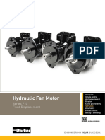 Hydraulic Fan Motor: Series F10 Fixed Displacement