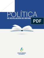 Política de Revelación de Información