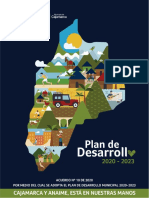 Plan de Desarrollo - Cajamarca-Y-Anaime-Esta-En-Nuestras-Manos PDF