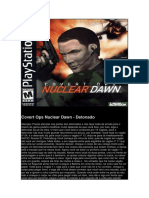 Detonado Covert Ops Nuclear Dawn PS1 PDF