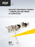 EY Security Operations Centers Helping You Get Ahead of Cybercrime PDF