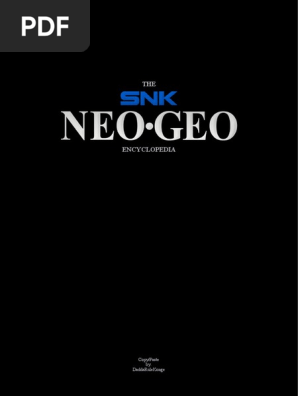 Neo Geo JAH | PDF | Video Game Consoles | Video Game Publishers