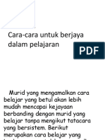 cara-cara belajar yang betul