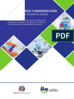 Guía de Limpieza y Desinfección de Superficies Hospitalarias MISPAS PDF