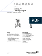 Prowirl 72 Functional Safety Manual VORTEX 