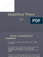 Geopolitical Theory