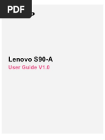 Lenovo S90-A: User Guide V1.0