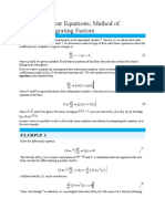 Module 5 Linear Equations