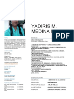 Curriculum de Yaridis Medina