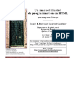 Un manuel illustré de programmation en HTML