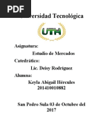 Estudio de Mercado 1 | PDF | Mercado (economía) | Marketing