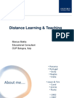 Distance Learning and Teaching Slides PDF