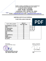 KKM SMP Pgri 1 2020 - 2021