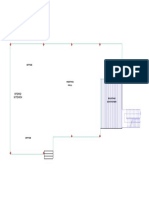 Office floor plan layout with reception and meeting areas