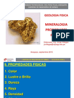 Mineralogía Propiedades Físicas II