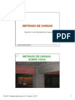 Metrado de Carga Viva y Muerta PDF