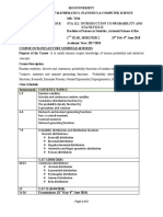 STA 112 INTRODUCTION TO PROBABILITY AND STATISTICS II Course Outline